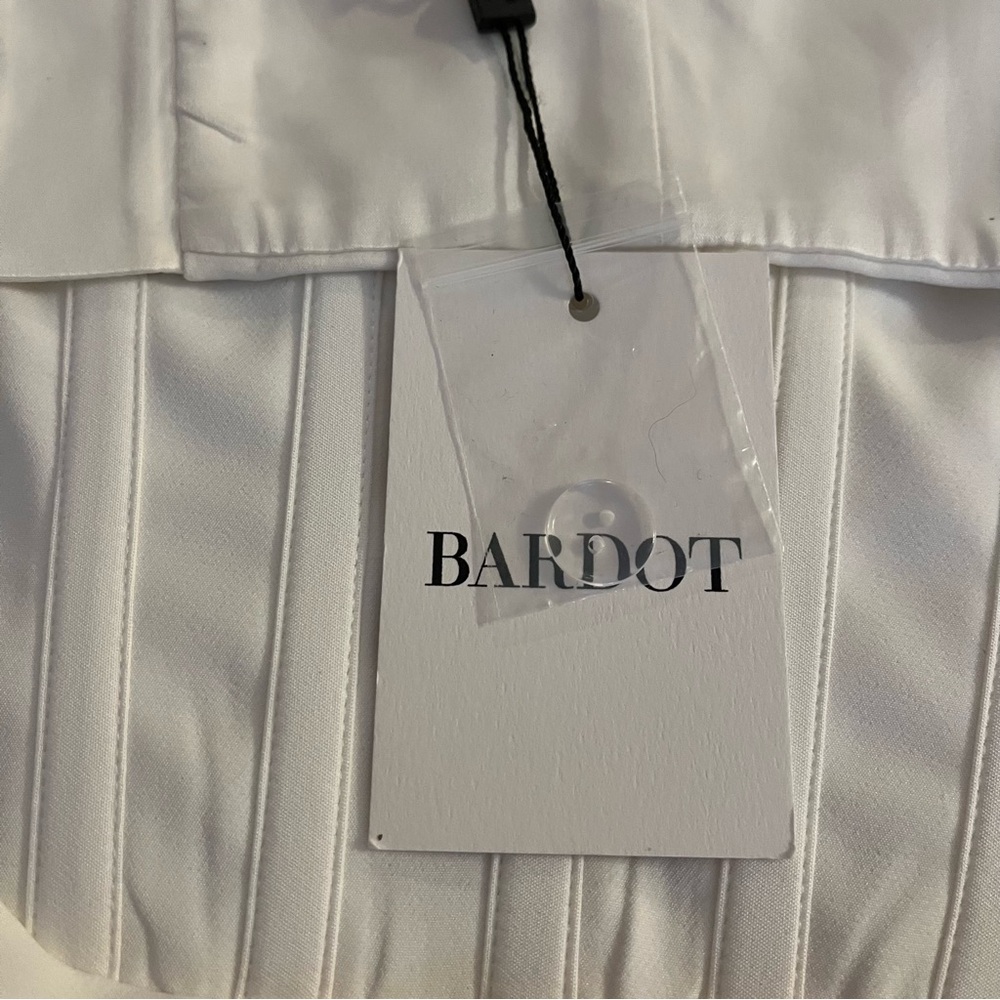 Bardot Martini White Corset Mini Dress Size Medium NEW - Picture 6 of 9